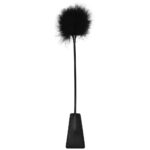 Black and white feather tickler