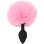 Tailz-Fluffy-Bunny-Tail-Silicone-Plug-in-Pink
