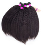 Tinashe Hair Brazilian Kinky Straight Hair 4 Bundles Deal Mink Brazilian Hair Yaki Straight Human Hair Weave - Image 2