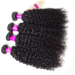 Tinashe Curly Weave Human Hair 4 Bundles Brazilian Curly Wave Hair 100% Virgin Human Hair Bundles - Image 3