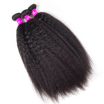 Tinashe Hair Brazilian Kinky Straight Hair 4 Bundles Deal Mink Brazilian Hair Yaki Straight Human Hair Weave - Image 4