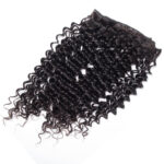Deep Curly Hair Brazilian Hair Weave 4 Bundles Brazilian Deep Wave Tinashe Virgin Hair Bundles Deal 1b# Natual Color - Image 7