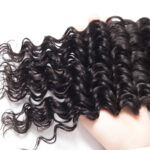 Brazilian Deep Wave 3 Bundles Human Hair with 5×5 HD Lace Closure - Image 4