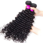 Deep Wave Hair 3 Bundles with 13×4 HD Lace Frontal for Full Head - Image 3