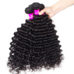 Brazilian Deep Wave With Closure Tinashe Hair 4 Bundles Human Hair Bundles With Closure Deep Wave Curly - Image 3
