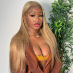 Honey Blonde #27 Colored 6×5 13×4 HD Lace Full Frontal Wig Straight Human Hair Wigs - Image 4
