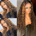 Highlight Water Wave Colored Wig 13×4 HD Lace Frontal Wig 6×5 Wear Go Glueless Human Hair - Image 13