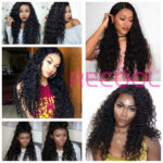 Brazilian Water Wave 3 Bundles with 13×4 Lace Frontal With Bundles Wet And Wavy Hair Extension - Image 11