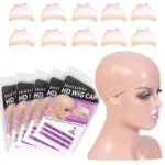 10 Pieces Wig Caps Invisible HD Wig Cap Super Soft and Breathable - Image 3