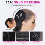 Water Wave Pull Go Drawstring Glueless 6×5 13×6 PartingMax HD Lace Frontal Human Hair Wig - Image 6