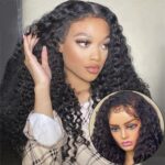 4C Edges Hairline | Deep Wave 6×5 13×4 HD Lace Glueless Human Hair Wig Realistic Hairline - Image 4