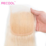 Brazilian 3 Bundles 613 Straight Virgin Human Hair With Lace Closure - Image 8