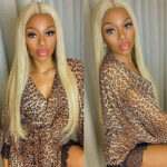 613 Blonde HD Lace Front Wigs Brazilian Straight Human Hair Wigs 180% Density - Image 11