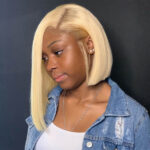 613 Blonde Bob Wig Straight 13×4 13×6 HD Lace Wig 180% Density - Image 9