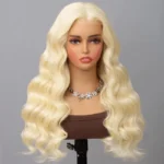 613 Blonde Body Wave 6×5 Lace Wear Go Glueless Wig 100% Human Hair Pre Bleached Knots Easily Redyed - Image 9
