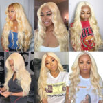 Brazilian 3 Bundles Body Wave 613 Blonde Human Hair Weaves With 5×5 Lace Closure - Image 4