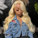 613 Blonde Brazilian Body Wave Human Hair Wigs 13×4 13×6 HD Lace Front Wigs 180% Density - Image 6