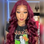 99J Burgundy Color Straight/Body Wave 6×5 HD Lace Wear Go Glueless Human Hair Wig - Image 3