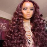 99J Burgundy Loose Deep 6×5 13×4 HD Lace Front Wig High 180% Density - Image 5