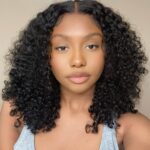 Big Curly Undetectable Lace Short Wig Deep Curly Glueless Lace Wig 180% Density - Image 8