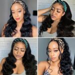 Body Wave Headband Wigs Human Hair Wigs No Glue No Gel Half Wig Easy Install - Image 7