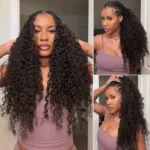 Crochet Human Hair Extension for Boho Braids Pre-Separated Burmese Curly/Kinky Curly/Beach Curly - Image 4