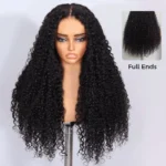 Curly 13×4 13×6 Glueless HD Lace Human Hair Frontal Wig Bleached Knots Plucked Hairline 180% Density - Image 4