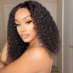 Curly Short Bob Wigs 13×4 Human Hair Wigs 150% - Image 5