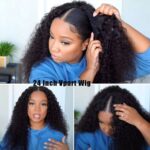 No Leave Out V Part Wig Deep Wave Human Hair Wigs - Image 8