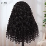 Deep Wave Pull Go Drawstring Glueless 6×5 13×6 HD Lace Closure Human Hair Wig Pre Bleached Knots - Image 5