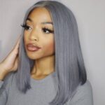 Colorful Short Bob Lace Front Wigs High 180 Density - Image 7