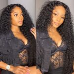 Glueless 6×5 HD Lace Wigs Curly Wave Human Hair Wig Lace Closure Wig Put On and Go - Image 9