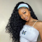 Loose Deep Wave Headband Wig Human Hair 150% Density Glueless Wig
