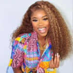 Highlight Curly Honey Blonde Color 6×5 13×4 Lace Front Wig Mix Color 4/27 Human Hair Wigs
