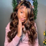 Highlight Body Wave Wig 13×4 Frontal Wig Colored 6×5 Pre Cut Lace Human Hair Wigs - Image 7