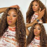 Highlight Honey Blonde Deep Wave 6×5 13×4 Human Hair HD Lace Front Wigs - Image 7