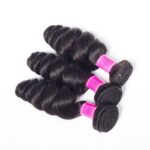 Indian Loose Wave 3 Bundle Deals Recool Virgin Hair Loose Curly Human Hair Weave 10A High Quality