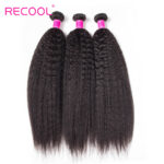 Recool Kinky Straight Brazilian Virgin Hair 1 Bundle - Image 5