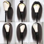 Kinky Straight Headband Wigs Human Hair Wigs Zero Skills Needed - Image 4