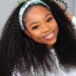 Kinky Curly Headband Hair Wig 180% Glueless Wig Put On & Go - Image 6