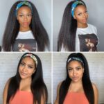 Kinky Straight Headband Wigs Human Hair Wigs Zero Skills Needed - Image 7