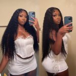 Long Deep Wave Human Hair 13×4 HD Lace Front Wigs 26″-36″ - Image 12