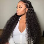 Long Deep Wave Human Hair 13×4 HD Lace Front Wigs 26″-36″ - Image 7