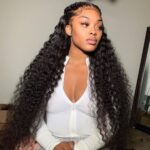Long Deep Wave Human Hair 13×4 HD Lace Front Wigs 26″-36″ - Image 6
