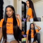 30-40 Inch Long Straight Human Hair Wig 6×5 13×4 HD Lace Frontal Wigs - Image 8