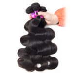 Body Wave 3 Bundles With 5×5 HD Lace Closure 100% Human Hair Virgin Hair - Image 3