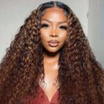 Highlight Curly 6×5 13×4 Lace Front Wig Human Hair Wig Pre-Plucked Hairline - Image 5