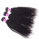 Recool Hair Kinky Curly Peruvian Hair 3 Bundles Deal Afro Kinky Curly 10A Virgin Human Hair Weave Extension