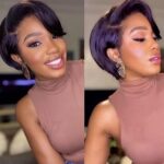 Glueless Human Hair Wigs Pixie Cut Straight Side Part 6×4 Lace Wigs 8 Inch - Image 7