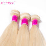 Blonde Hair 613# Color Brazilian Straight Hair 10A Virgin Human Hair 3 Bundles Sale - Image 4